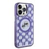 Karl Lagerfeld KLHMP15XHMCKMHU iPhone 15 Pro  Max 6.7 fioletowy/purple IML Monogram Karl&Choupette Head MagSafe